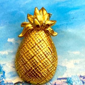 Vintage Signed GARNAY Pineapple Broach & Pendant